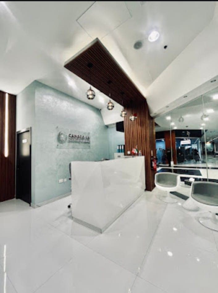 Canada-UK Chiropractic Centre Reception Area